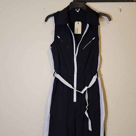 Uniq Jumpsuit in Black and white - Picture 1 of 6